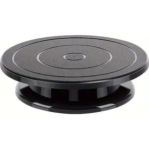 Revolving 12inch Cake Decorating Turntable Cake Decorating Supplies Available in White and Black
