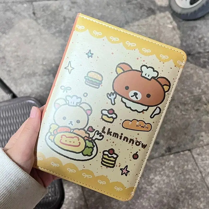 Cartoon Rilakkuma Notebook Fashion Illustration Coloring   Notebook  Durable Daily Record The Paper Supplies Stationery Gifts