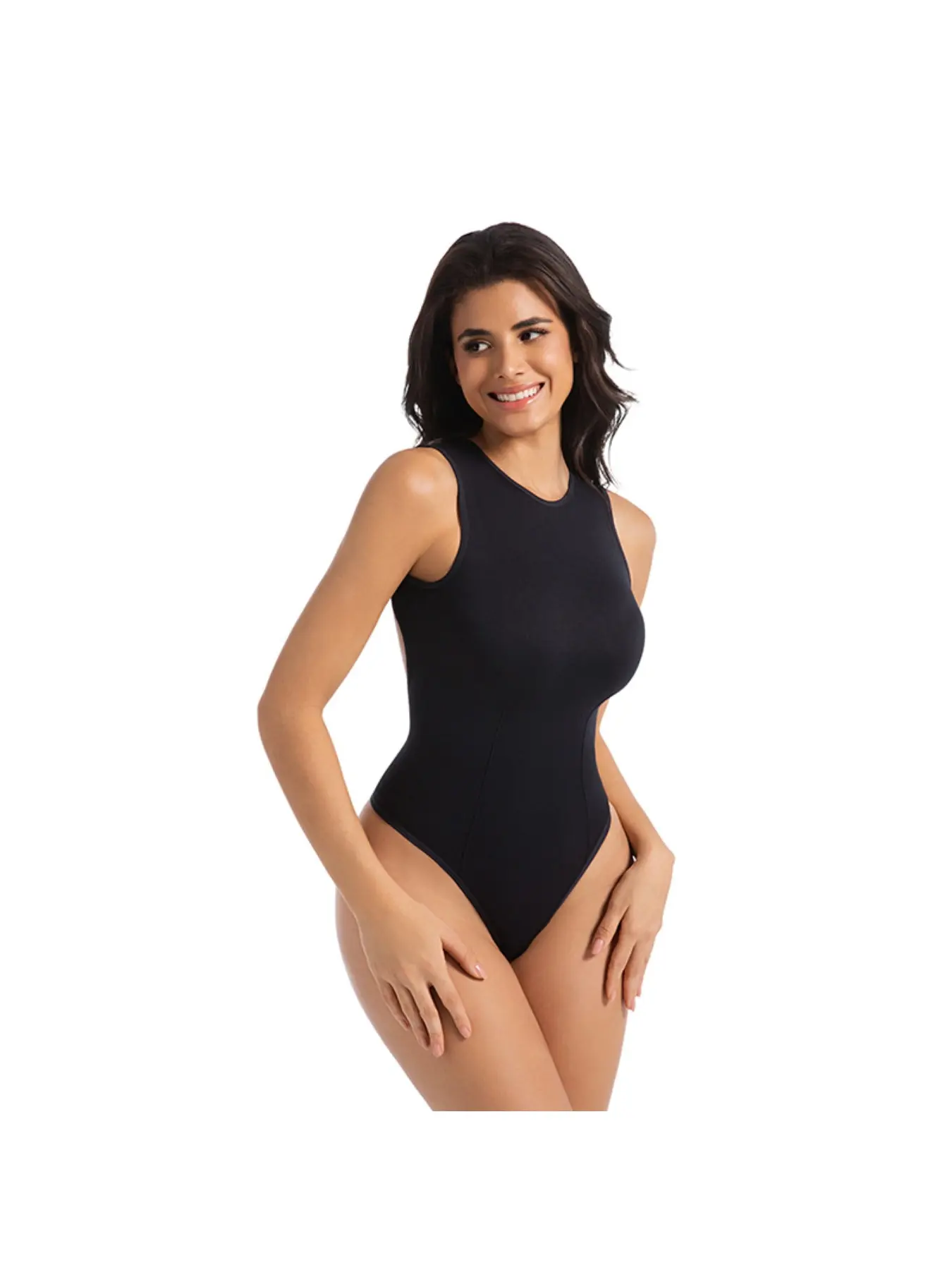 Slim Lance Women's Sexy Backless Compression Seamless Shapewear Bodysuit, Tank Style Tummy Control Waist Trainer Body Shaper for Date Night Party Wedding S-XXXL