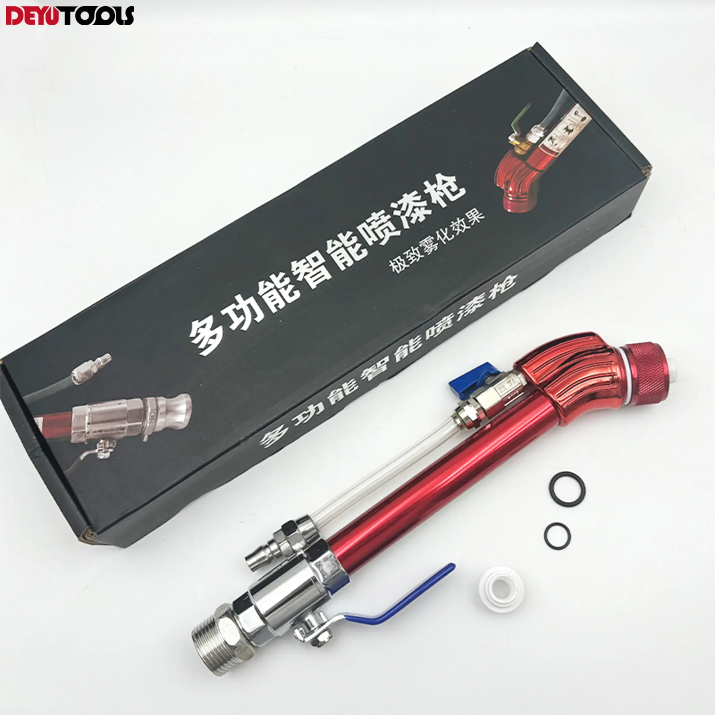 Stone Paint Spray Gun, Thick Fireproof Special Exterior Insulation Material, Crack-Resistant Mortar, Putty Powder, Bend Pipe