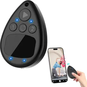 Wireless auto clicker, Bluetooth phone screen clicker, silent and speed-adjustable finger clicker, rechargeable auto tapper, perfect for TikTok live likes, games, and reward tasks