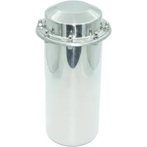 10.2 Inch Stainless Steel Time Capsule Anti-Corrosion Waterproof Storage Container for Keepsakes, Letters, Cards, Photos & All Important Commemorative Memories