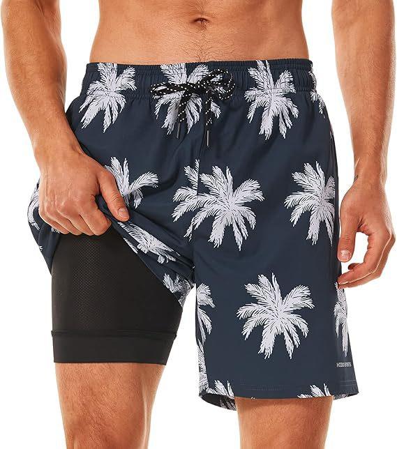 Men's Beach Shorts with Mesh Lining Quick Dry Swimwear, Hawaiian Style Pockets wetsuit Women's Compression Volleyball Shorts Quick-Dry Breathable Swim Trunks Camo Camouflage Swimsuit Bikini Set