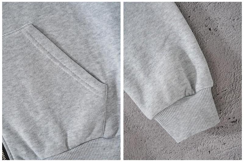 Balaclava Jacket Zip Up Fashion Double Layer Hoodie Hip Hop Outerwear Jacket Y2K Clothing for Men and Women