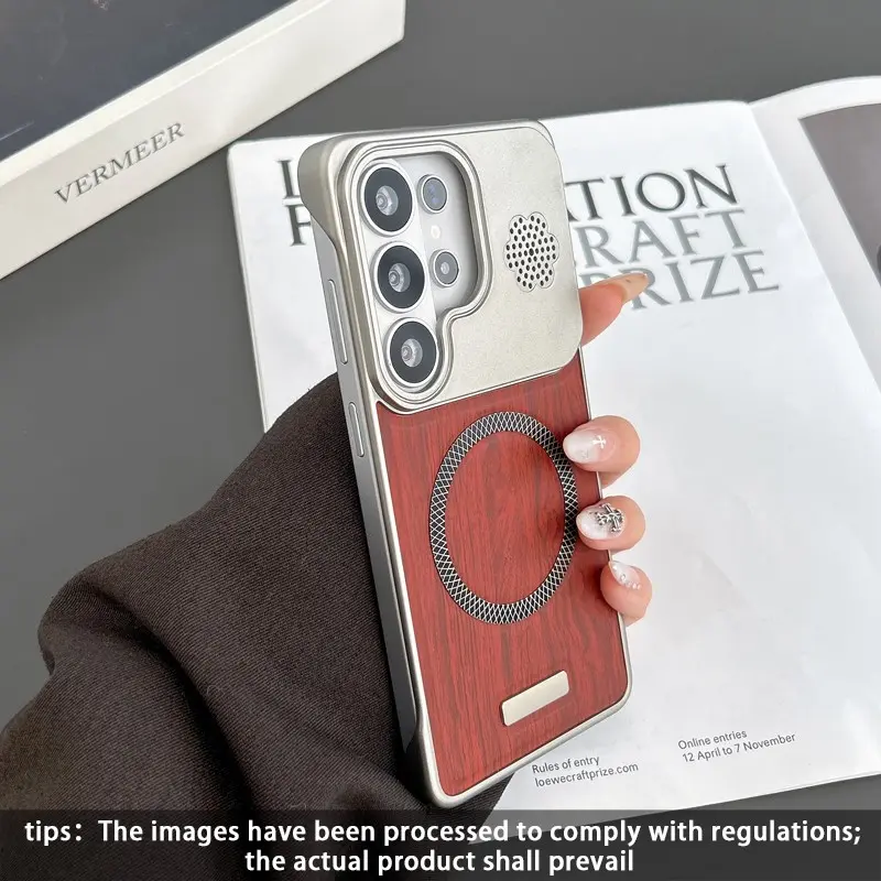 Magnetic Edgeless Anti-Drop Phone Case for Samsung Galaxy S26 Ultra S25 Ultra A57 A37 A56 A36, Durable Protective Cover