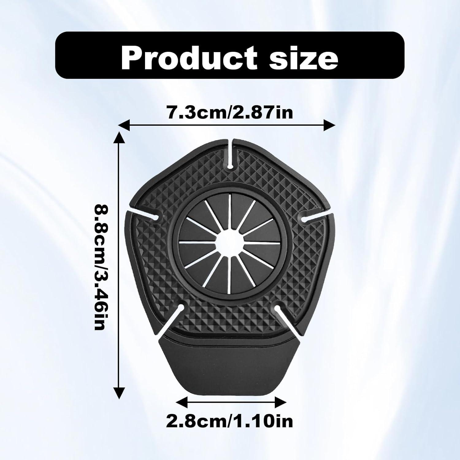 Car Wiper Arm Hole Protection Pad, Silicone Windshield Wiper Arm Hole Protector Dust Cover, Universal Windshield Wiper Hole Covers, Auto Exterior Accessories Universal for Most Vehicles