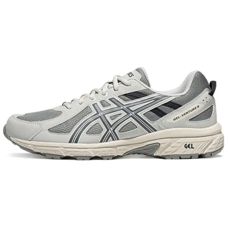 ASICS Gel-Venture 6 Men's Low-Top Running Shoes with Gel Cushioning and Durable Rubber Outsole Trending Shoes, House White Official Shoes to Get / Maison Mihara