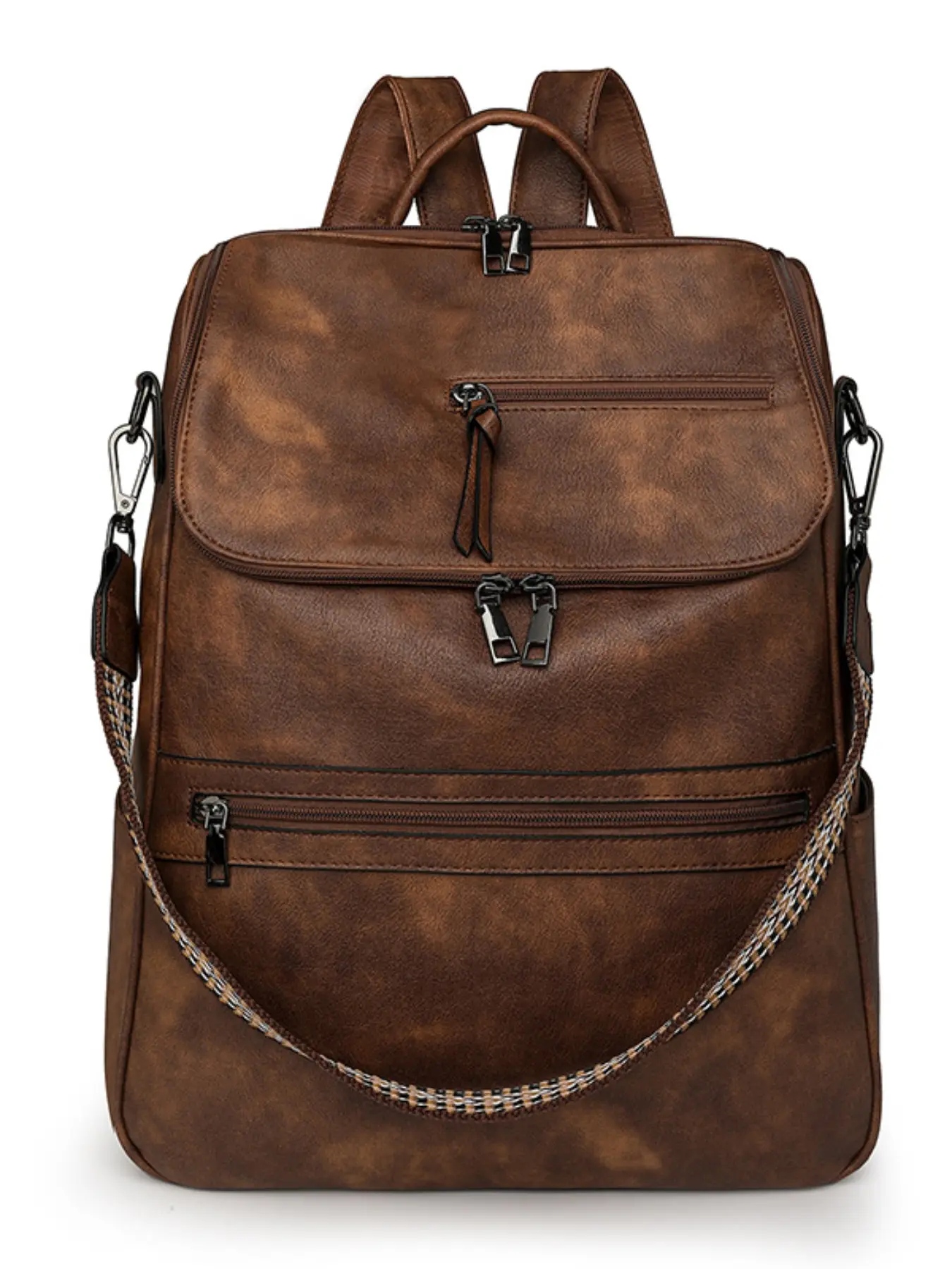 Vintage University Backpack, New Trendy Fashion High-End Bag, British Style Chic Backpack, Stylish Shoulder Bag for Students