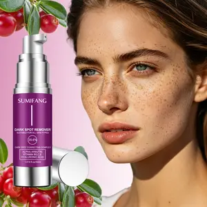 SUMFANG Spot-Reducing Repair Essence 30ml – Hyaluronic Acid and Niacinamide Moisturizing Formula with Alpha-Arbutin and Vitamin C to lighten dark spots, brighten complexion, and improve dullness and pigmentation. Essential for summer and post-acne skin ca