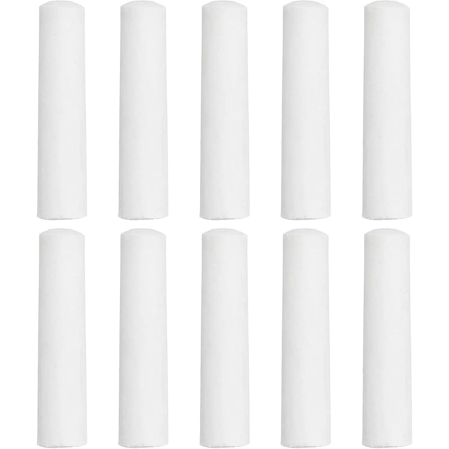 10 PCS Dustless Chalk, White Sidewalk Chalk Large Solid Huge Washable Street Chalk for Outdoor Adults Painting Graffiti Art