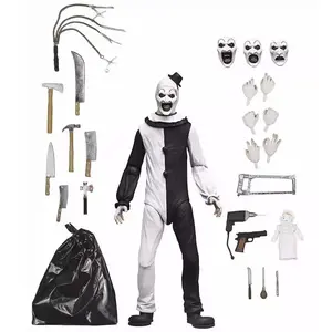 2026 hot item Neca 45251 Ultimate Art The Clown 7-Inch Scale Collectible Action Figure Horror Movie Model Articulated Figure