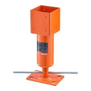 【DealsForYouDays】VEVOR Screw Jack Post, 4" x 4", 13.2"-18.7" Height Range, 24700 lbs Max Load Capacity, Adjustable Shore Jack, Temporary House Jack Pole for Home Leveling, Lifting Floor Crawlspace Basement Shore Beam