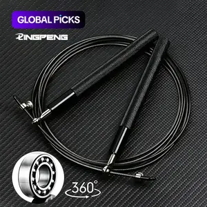 Professional Boxing Skipping Rope, Speed Jump Rope for Fitness Training, Adjustable Rope for Home Gym Workout, Exercise Equipment #GLOBAL PICKS