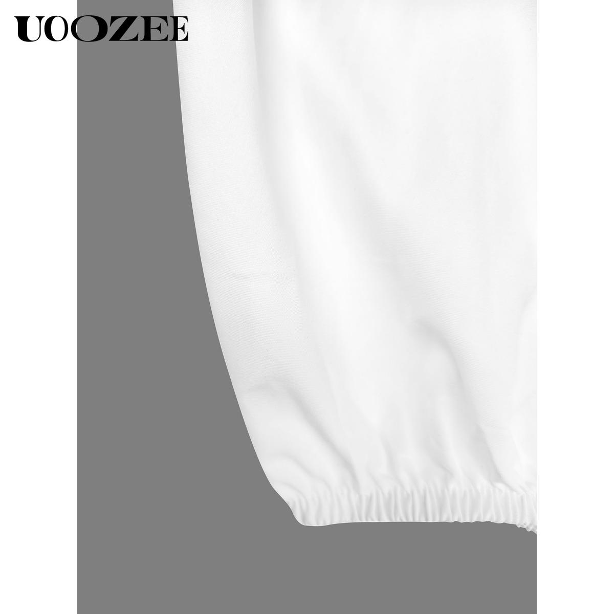 Women's Long Sleeves Loose Solid Color Lapel Collar Midi Dresses Shirt Dress