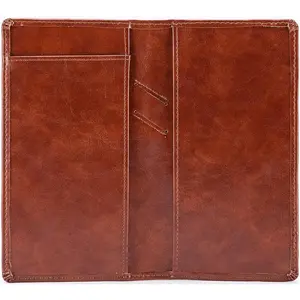 Leather Checkbook Covers for Personal Checkbook, Checkbook Holder with Free Vinyl Divider, Checkbook Cover for Duplicate Checks for Men and Women