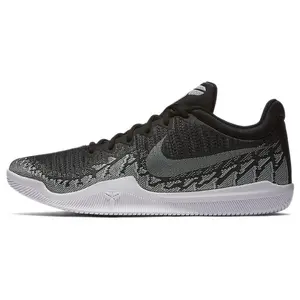 Nike Mamba Rage Anthracite Synthetic Leather Basketball Shoes for Men with Cushioning and Non-Slip Traction Verifiable, with credentials and supporting global authentication