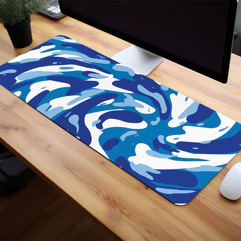 Camouflage Pattern Mouse Pad, 1 Piece Abstract Art Gaming Mouse Pad, Non-slip Mousepad for Gaming Laptop Computer Desktop Office Home Desk Accessories