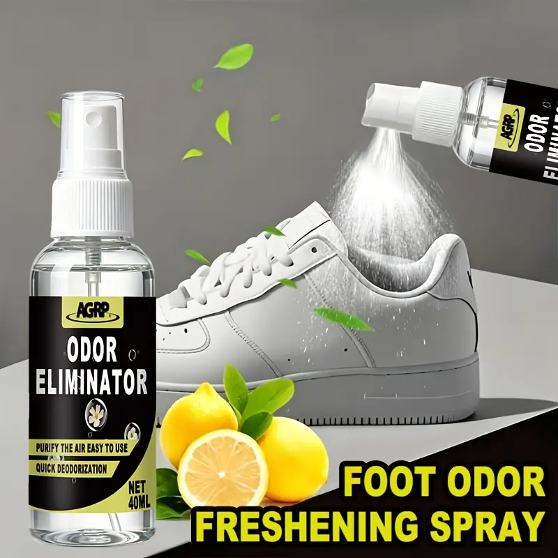 Rapid-Acting Shoe Freshener Spray Provides 24-Hour Freshness, Perfect for Gym Sessions, Exercise, Ankle Socks, Shoes, And Feet. Its Lightweight Formula Swiftly Neutralizes Odors, Suitable for All Shoe Types