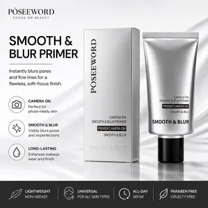 2 Pack Poseeword Camera Onsmooth Blur Primer, Smooths Skin Texture, Reduces Blurring Effect, Ideal for Professional Photography