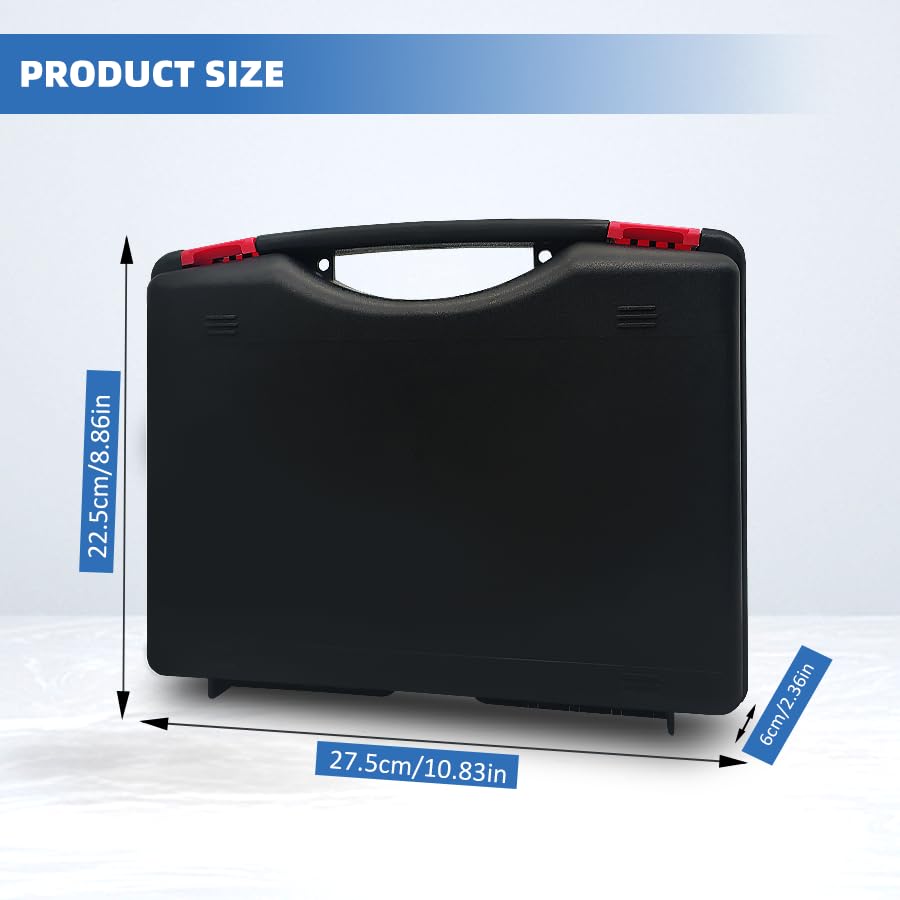 44PCS Nut and Bolt Thread Checker Kit, Thread Checker in Standard and Metric (23 Standard & 21 Metric), Bolt Size Finder Checker Thread Gauge for Quickly Identify