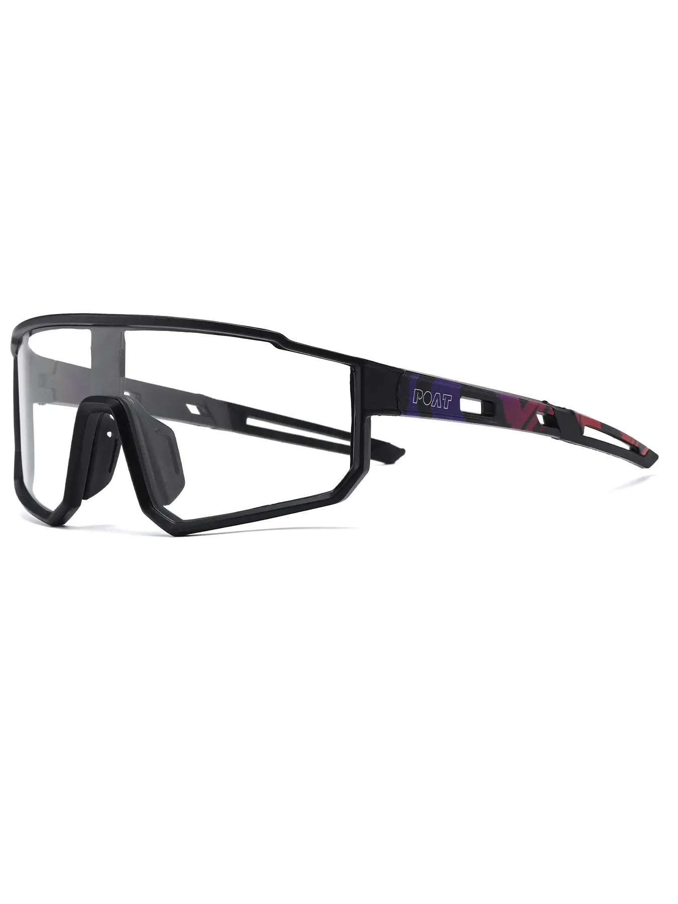 Outdoor Photochromic Sport Sunglasses, Uv400 Lenses, Unisex, Ideal for Cycling, Running, Hiking, Golf, Travel, Beach, Fishing