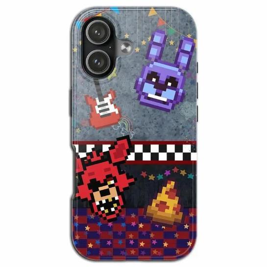 Five Nights at Freddys Tough Double-layer durable phone Cases For iPhone 17 16 15 14 13 12 Promax Pro Plus, hard shell protection ,Unique design,best Gift
