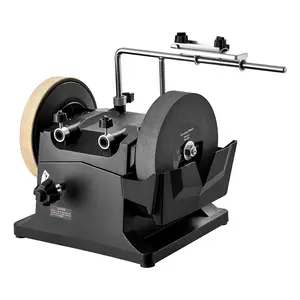 VEVOR 8-Inch Wet Sharpening System, Water-Cooled Knife Grinder Machine with 155 RPM Grinding Speed, Vertical/Horizontal Two-Direction Wet Stone Grinder, Wet Bench Grinder for Knife, Chisel, Knife, Ax