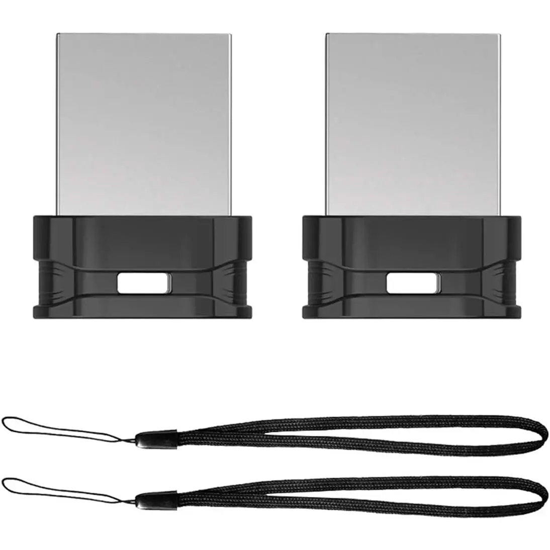 32GB USB 3.0 Mini Flash Drive 2 Pack Plug and Play Thumb Drive USB Storage Expansion for Laptop, Tablet,  TV,  Audio System