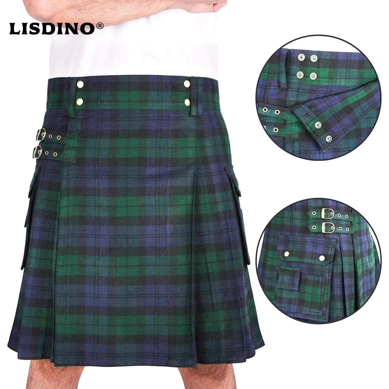 KILTS- Men's Heavy Tartan Utility Kilt-Kilt for Men