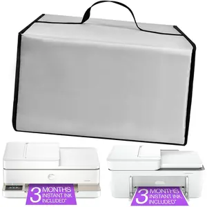 Tablet Printer Cover Mobile Printer Case For HP Envy DeskJet  Plus 651 MFC J4335DW Wireless All In One Color Inkjet Printer Scanner Copier Silver