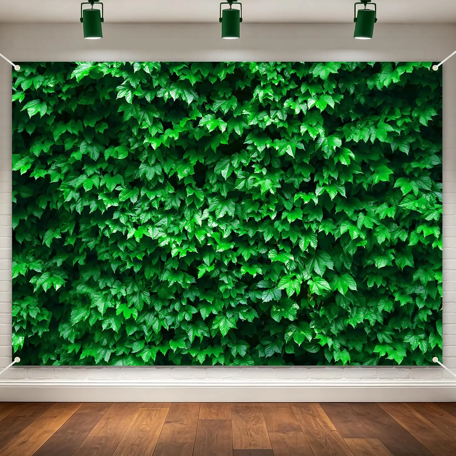 7x5ft Greenery Backdrop for Party Grass Wall Backdrop for Photography | High-Density Green Leaves Photography Background for Birthday, Wedding Photo Booth Props