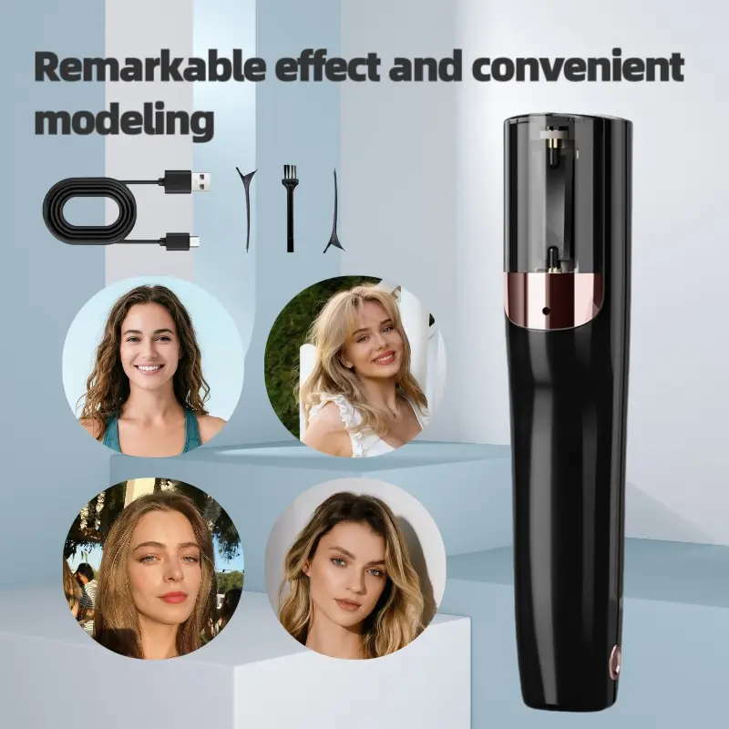 Rechargeable cordless split hair clipper, split hair trimmer, removes damaged hair, repairs hair care treatment, portable USB rechargeable split home hair clipper, hair cutting device, hair care, 500mAh battery capacity