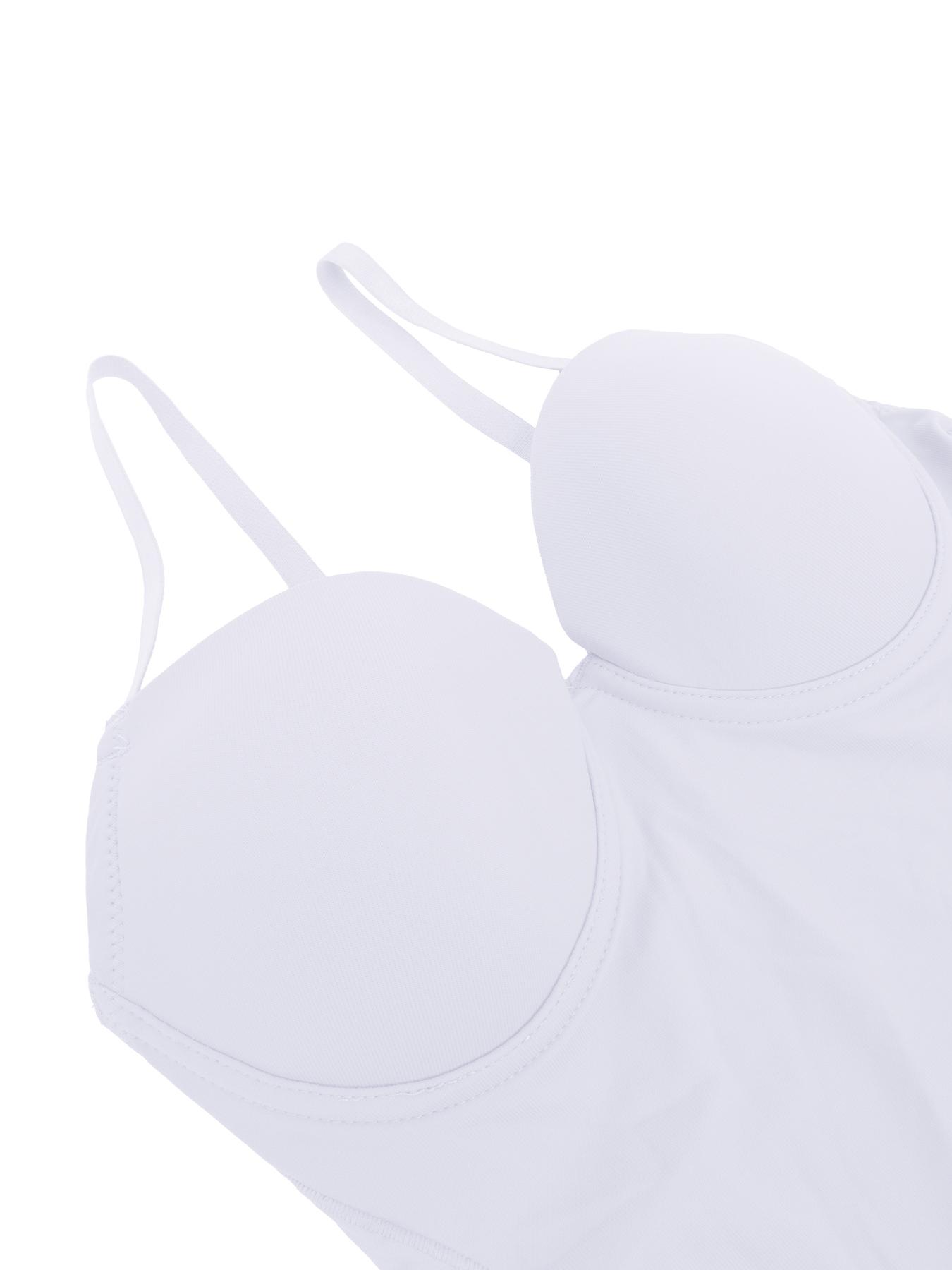 Women's Solid Color Seamless Tummy Tuck Underwear Bodysuit, Casual Comfy Breathable Shaper, Women's Shapewear for Daily Wear