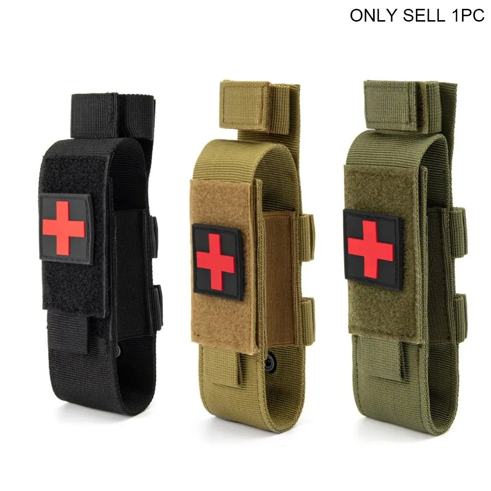 Tourniquet Holder, Tourniquet Pouch, Molle Tourniquet Holder, Tactical Emergency TQ Trauma Tourniquets Scissors, Without Tourniquet, Tourniquet Pouch TQ Holder for Duty Belt, Tactical Equipment, Emergency Supplies, Emergency Gear