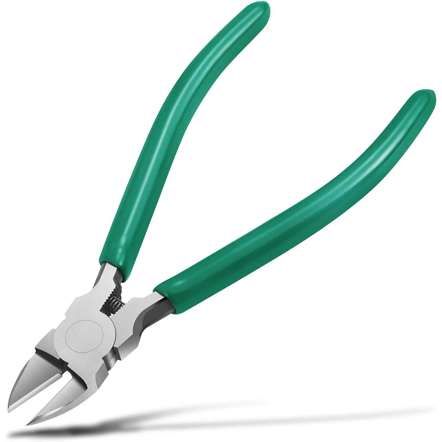 6 inch High Carbon Steel Wire Cutters | Spring  Design, Lightweight Side , For Copper  Wire, DIY Electrical Repair Use