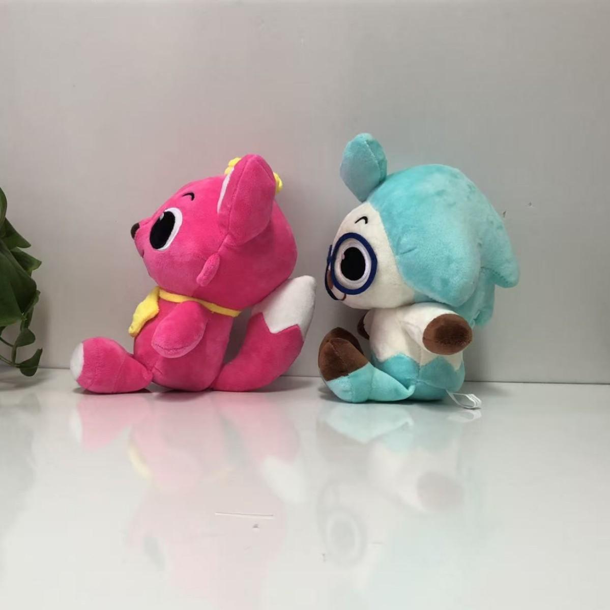 Pinkfong Hogi Touch Fox Animation Peripheral Toddler Doll Plush Toy ...