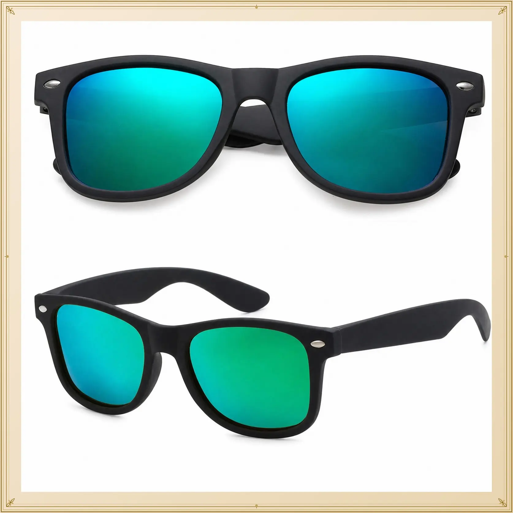 Polarized Sunglasses for Toddlers Boys & Girls Ages 2-8 - 100% UV400 Protection, Durable Flexible Lightweight Frame, Felt Case Included for Travel & Outdoor PlayGift