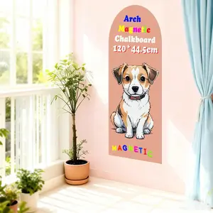 Arch  Chalkboard Wall Decal .2"x17.5" Self Adhesive Chalk Board Wallpaper for  School Peel and Stick Chalkboard  Contact Paper Roll Alternative Blackboard