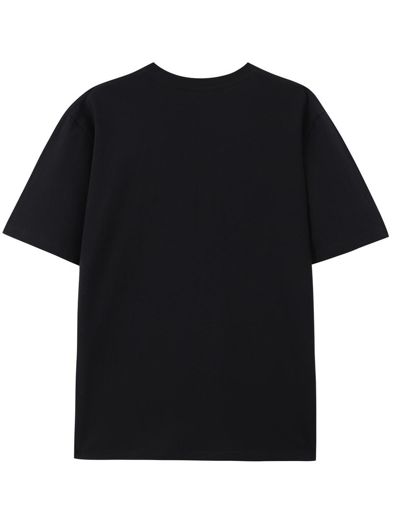 Men's Large Silver Black Raiders T-Shirt 100 Cotton Casual Crew Neck Graphic Tee Stretchy Fabric for Men Fashion Streetwear