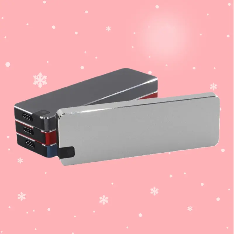 Mini Metal M.2 Portable External SSD 1TB Type-C High Speed Drive For Device Storage Expansion Upgrade