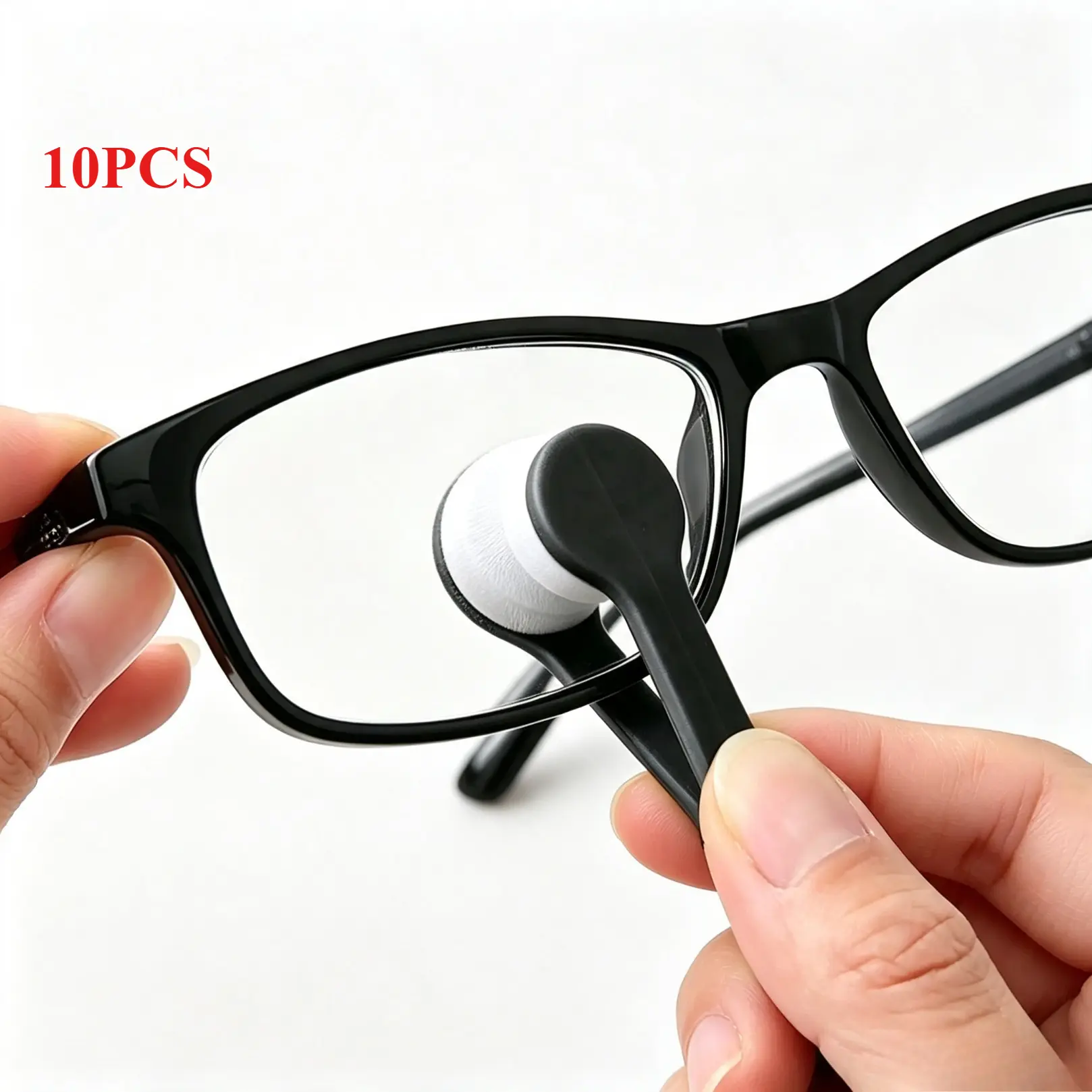 Portable Mini Multifunctional Cleaning Tool for Women & Men, Anti-scratch Lens Cleaning Tool, Easy To Carry for Daily Use, Black