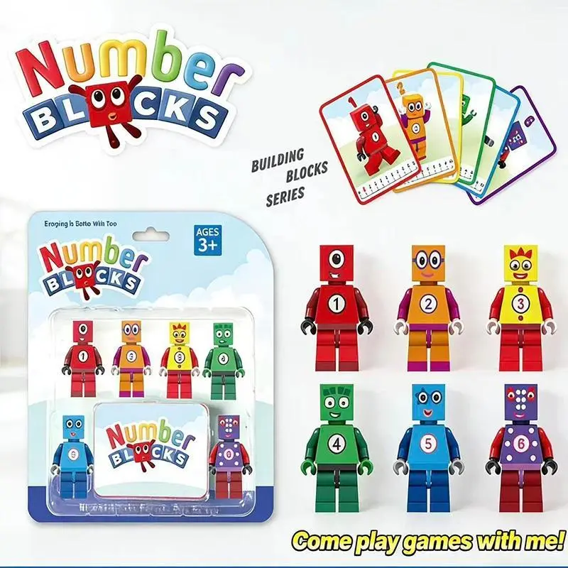 2026 hot item Hot New Numberblocks Assembly Model Toys Gift , Strengthening Mathematical Knowledge Through Digital Games Popular toys