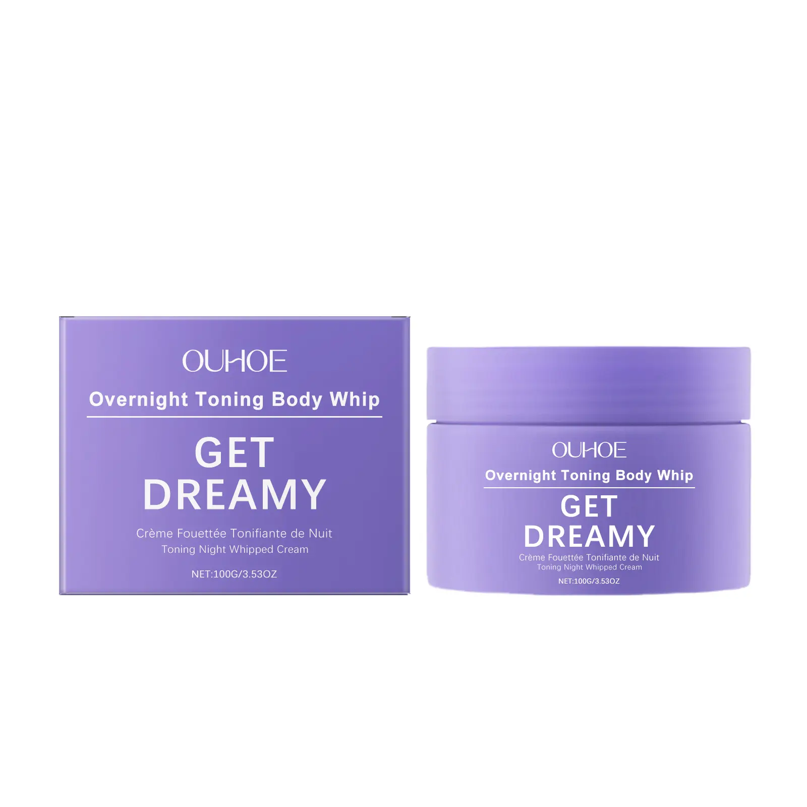 OUHOE Body Shaping Cream - Firming Formula Moisturizer for Skin Contour Lifting and Curve Toning Care