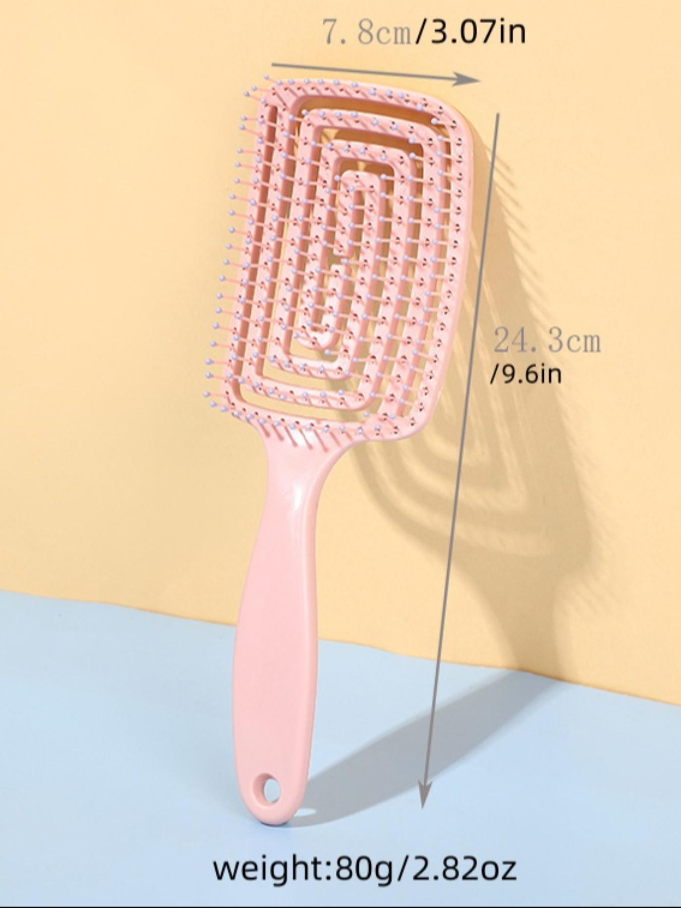 Hollow Out Detangling Hair Brush , high skull top curved comb, airbag comb, massage curly hair styling home comb,Vented Detangling Brush For Long, Thick, Curly, Tangled, Wet, And Dry Hair, For All Hair Types, Detangling Hairbrush Hollow Out Detangling Hair Brush , high skull top curved comb, airbag comb, massage curly hair styling home comb,Vented Detangling Brush For Long, Thick, Curly, Tangled, Wet, And Dry Hair, For All Hair Types, Detangling Hairbrush