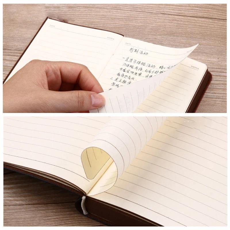 2025 New Portable Vintage Leather Notebook Diary Journal Stationery Gift Portable And Easy To Use