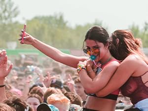 Ultimate Diffraction Glasses - 3D Rainbow Heart Effect - Great Edm, Concert, and Rave Accessory