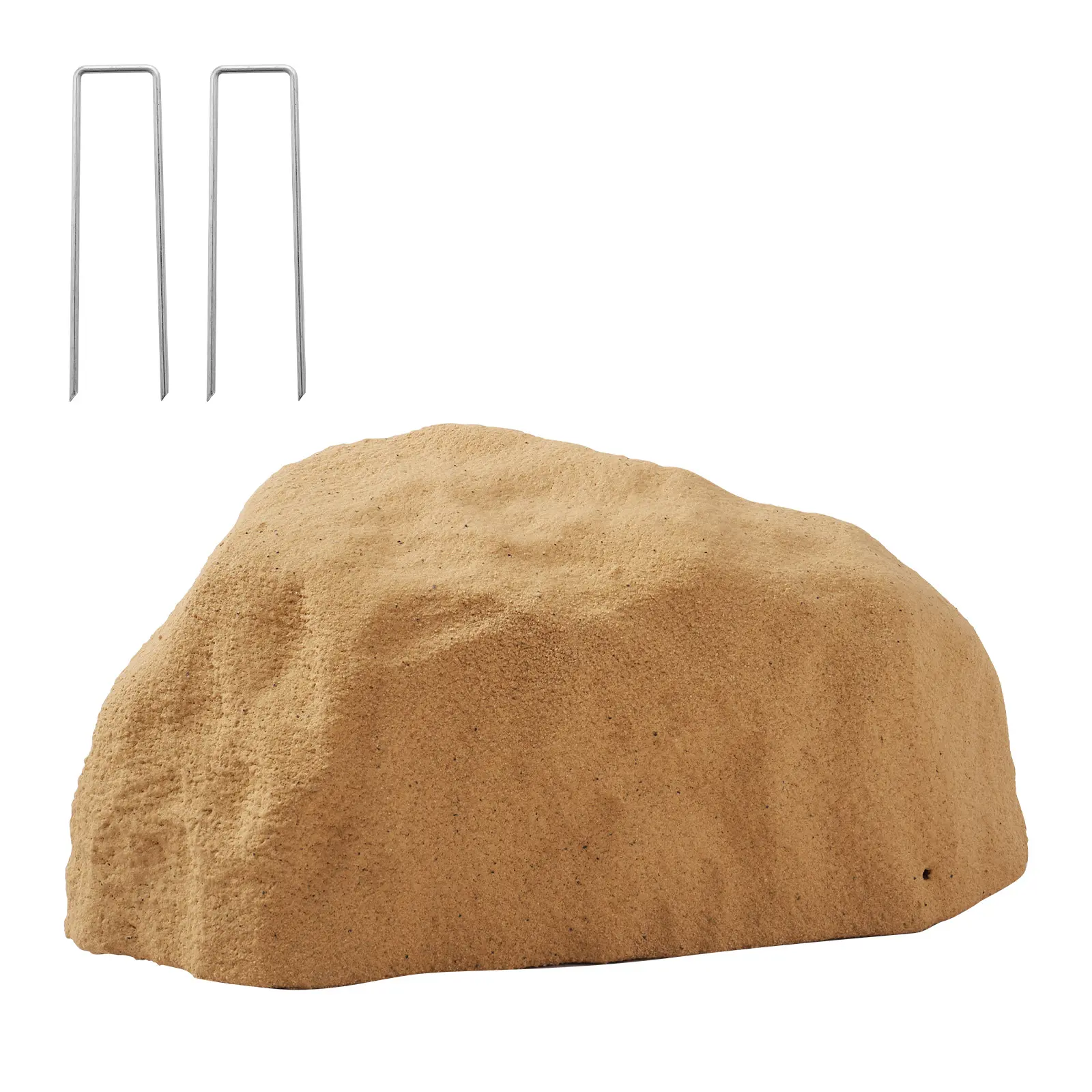 Small Size Faux Rock Well Pump Cover - Outdoor Wind-Resistant, Pump-Stabilizing Home Improvement Garden Landscaping Décor with Realistic Look