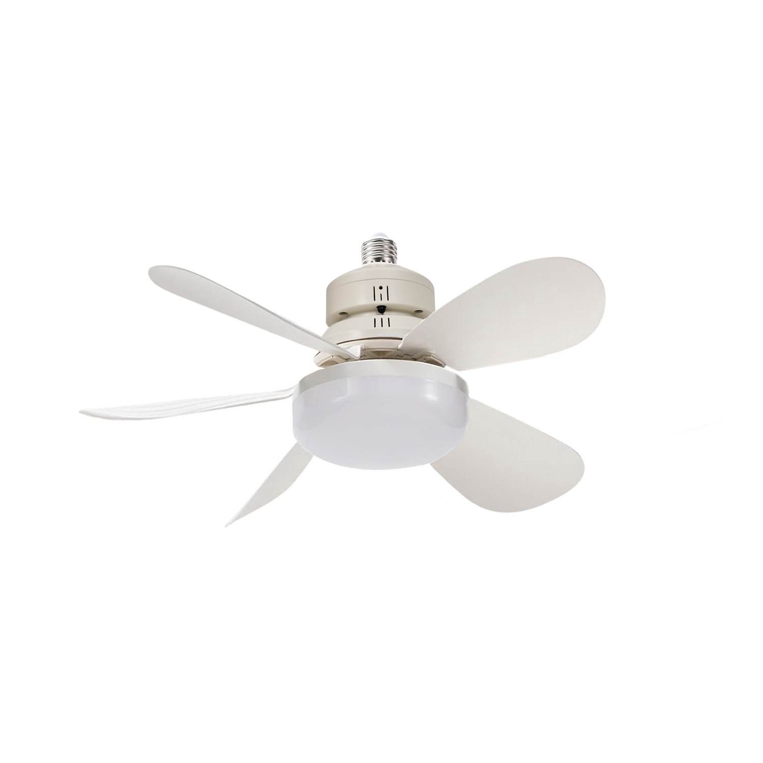 20.5 Inch Remote Control Ceiling Led Light Fan with Extension Pole, Tool-Free Installation, Energy-Saving Nightlight, Timer, Bedroom/living Room/kitchen