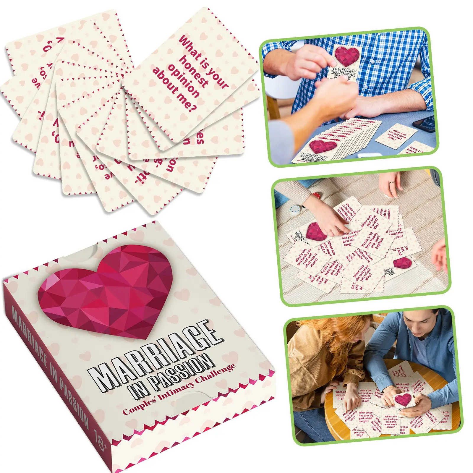 50 Pairs Couples Heartfelt Dialogue Game Cards, Casual Heartwarming Interactive Fun Interaction Card Set, Romantic Date Night Boost Games, Deep Conversation Couple Cards