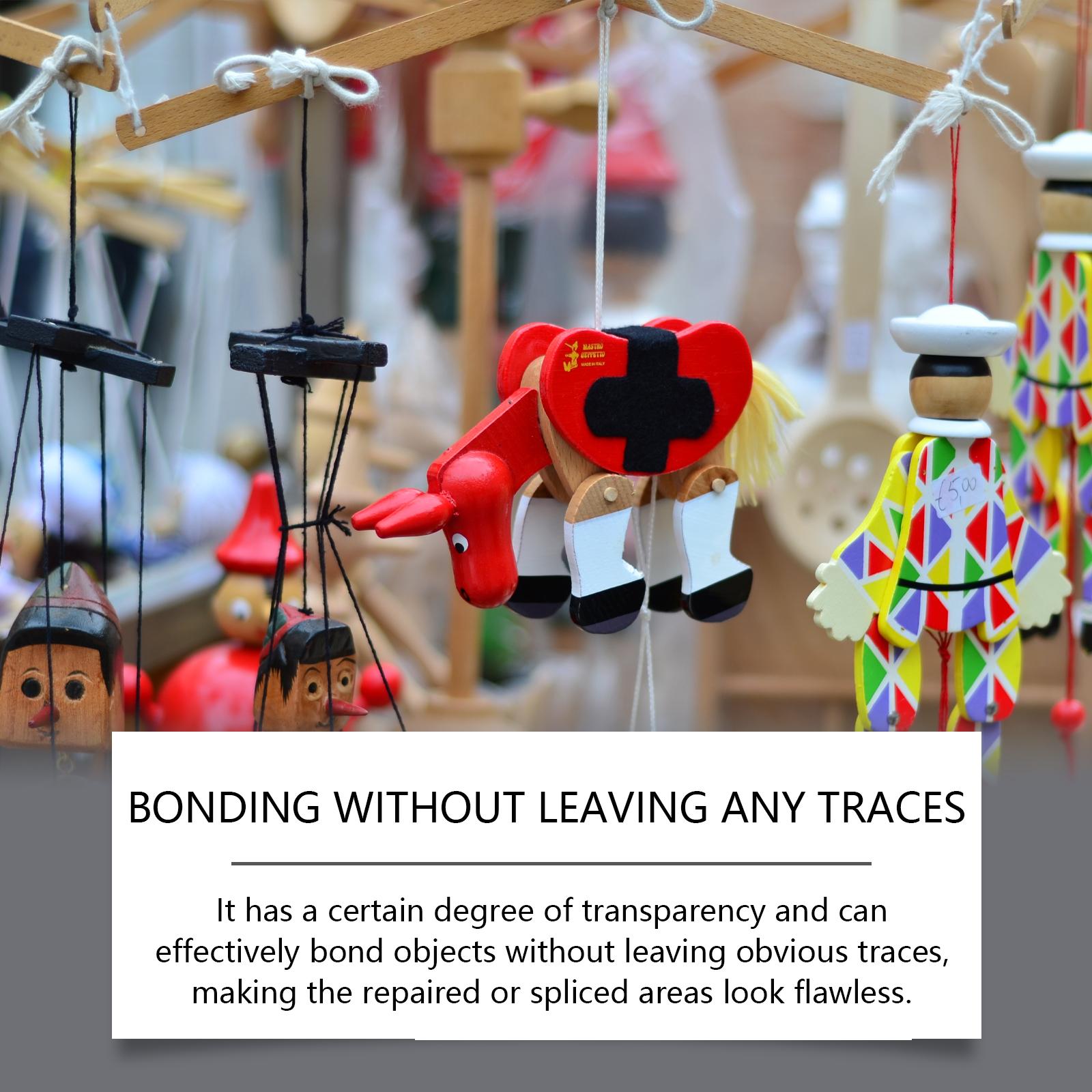 Jakehoe Multi-Purpose Glue, Liquid Adhesive Waterproof Leather Fabric Patch Cracks Multi-Purpose Glue